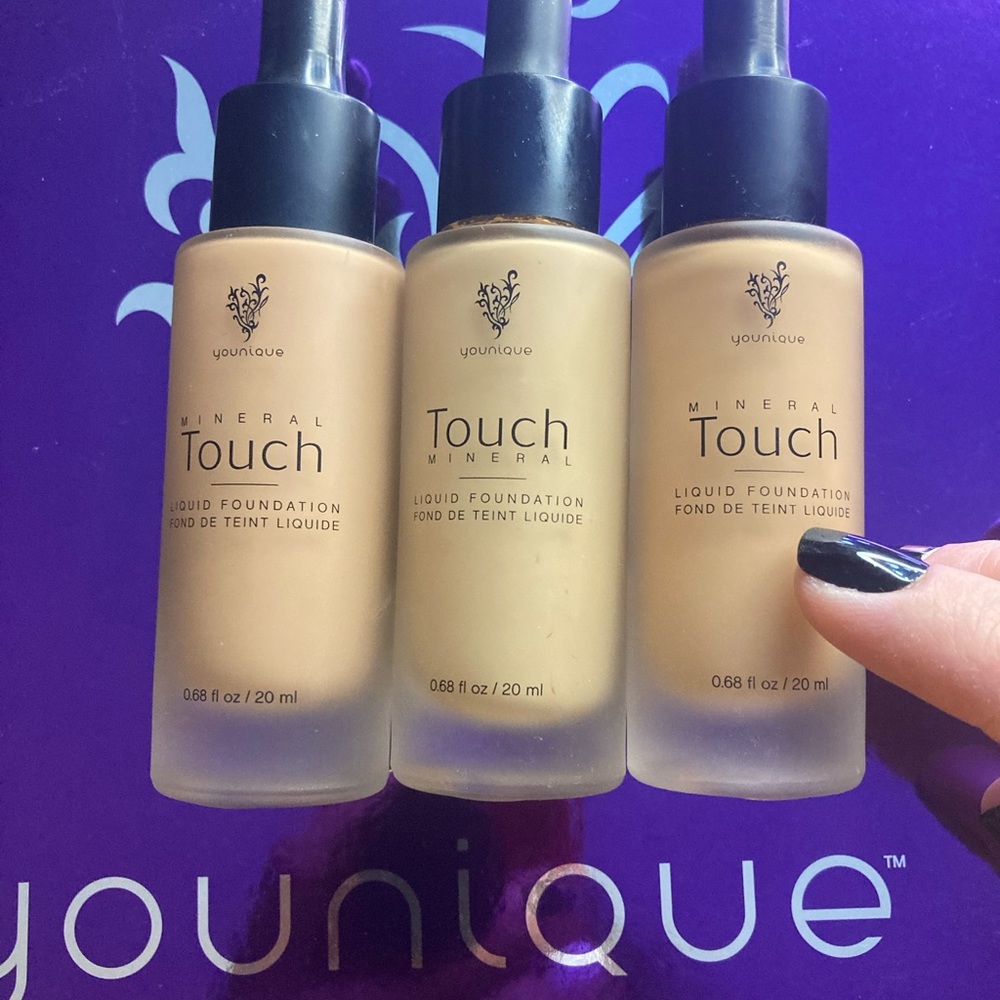 3 touch mineral liquid foundations younique